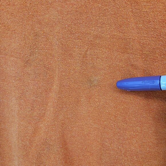 Polo Ralph Lauren Sweater Mens Small Long Sleeve Orange 1/4 Zip Cotton‎ Preppy - Picture 3 of 11